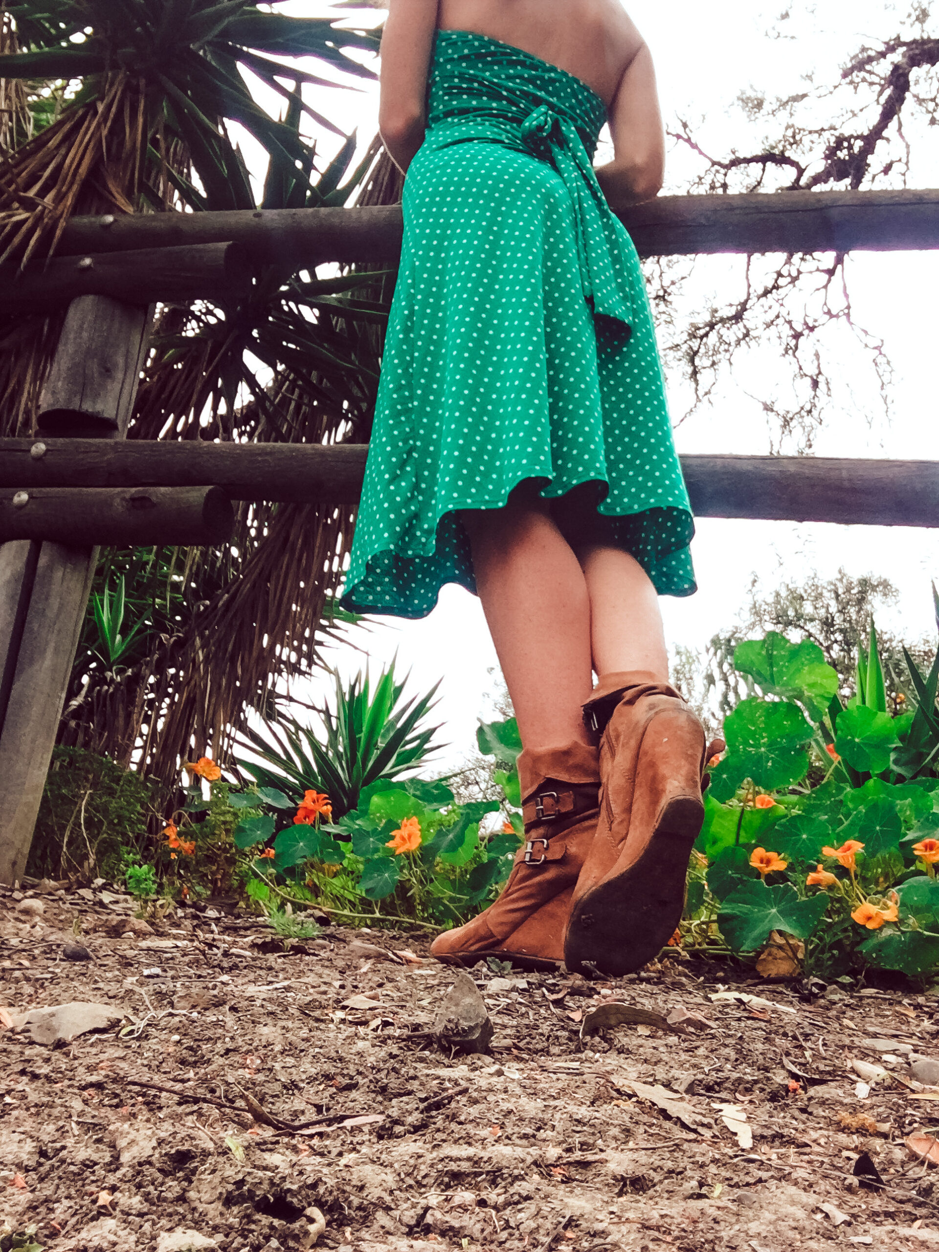 Bow, Skirt and Boots