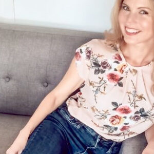 Floral Print Petal Blouse